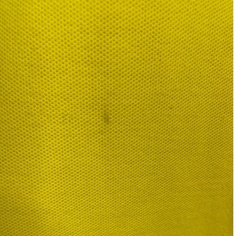 Vintage 1995 Ferrari Men’s Yellow Short Sleeve Polo Shirt - Picture 4 of 6